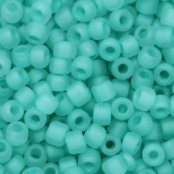 Size 8 Matsuno Seed Beads -- F219A Sea Mist Frosted