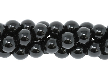 Black Onyx A Grade Polished 10mm Round