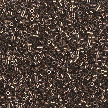 Delicas Size 15 Miyuki Seed Beads -- 022 Metallic Bronze