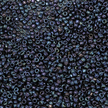 Size 15 Toho Seed Bead -- 456 Metallic Cosmos