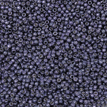 Size 15 Toho Seed Bead -- P479 Galvanized Purple
