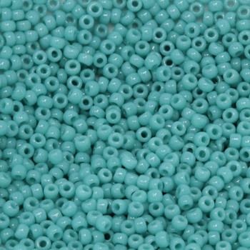 Size 11 Toho Seed Beads -- 412D Opaque Turquoise