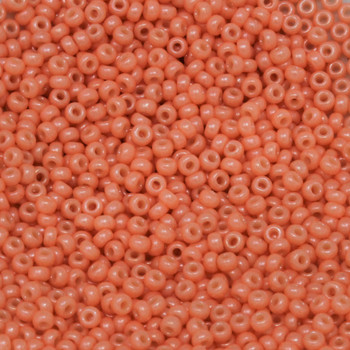 Size 11 Miyuki Seed Beads -- 427G Opaque Coral Luster