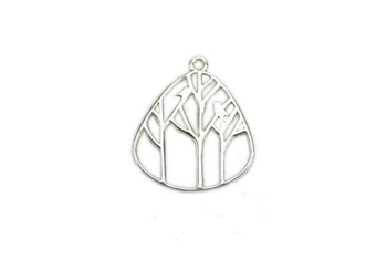 Woodland Drop - Sterling Silver