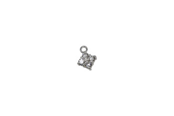Accent Drop CZ - Sterling Silver