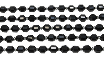 Black Onyx Polished 8mm Energy Tube