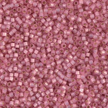 Delicas Size 11 Miyuki Seed Beads -- 2189 Duracoat Honeysuckle Semi Matte / Silver Lined