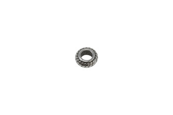 Stainless Steel 9x3.5mm Twisted Rope Rondelle Bead