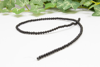 Black Onyx Grade A Polished 3mm Round