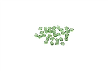 Swarovski Crystal Peridot 5328 3mm Bicones