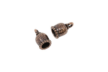 6mm Palace Cord End - Copper Plated