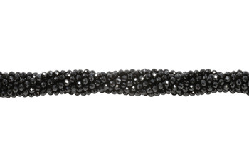 Black Spinel A Grade Polished 3mm Faceted Round