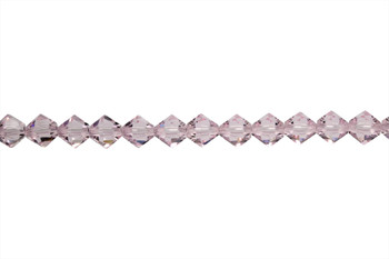 Swarovski Crystal Rosaline 5328 6mm Bicones