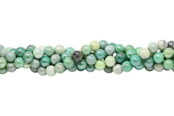 Green Opal Coated Polished 8mm Round