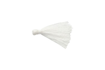 White 1 Inch Tassel