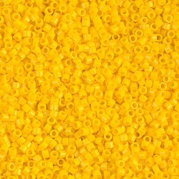 Delicas Size 11 Miyuki Seed Beads -- 1132 Opaque Canary