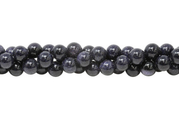 Blue Goldstone Polished 12mm Round