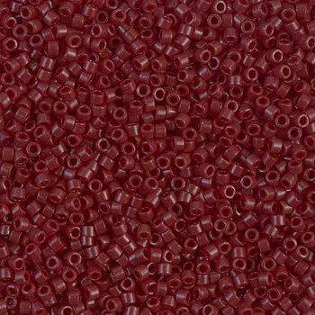 Delicas Size 11 Miyuki Seed Beads -- 1134 Opaque Currant