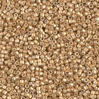 Delicas Size 11 Miyuki Seed Beads -- 1153 Galvanized Mead Semi Matte