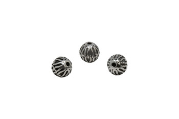 Stainless Steel 9.5mm Round Root Bead