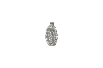 Stainless Steel 18.5x8.5mm Virgin Mary