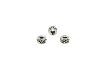 8mm Legend Bead - Silver Plated