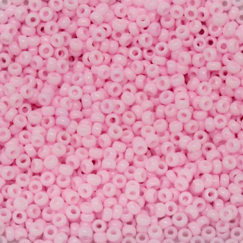 Size 11 Miyuki Seed Beads -- 415J Opaque Baby Pink