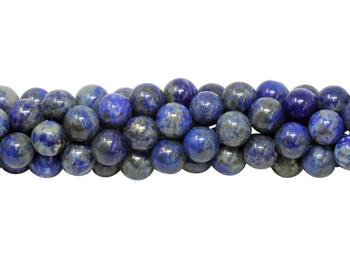 Natural Lapis Polished 6mm Round