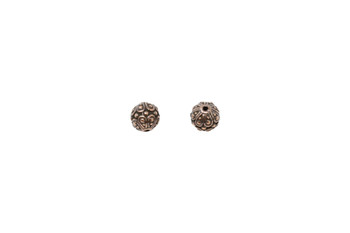 Casbah Round Bead - Copper Plated