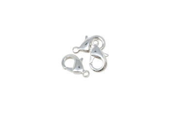 Silver Plated 15x9mm Trigger Clasp