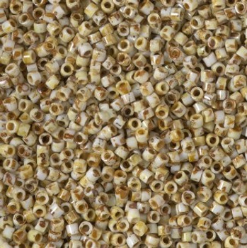Delicas Size 10 Miyuki Seed Beads -- 2262 Picasso Bamboo