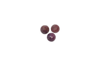 Ruby Polished 8mm Faceted Round - Sold Individually