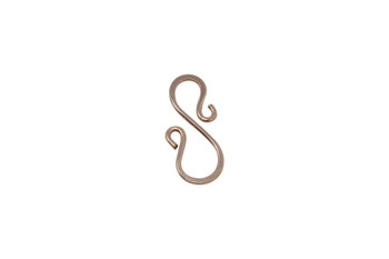 14K Rose Gold Filled Mini "S" Hook