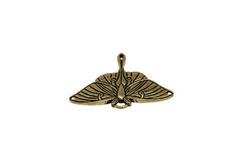 Luna Moth Pendant Link - Gold Plated