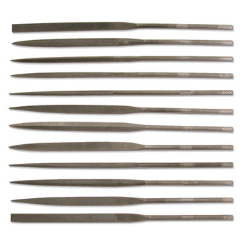 12 Piece Mini Needle File Set