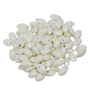 4x7mm Magatamas -- Antique Ivory Pearl