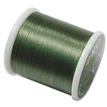 KO Beading Thread - Dark Olive