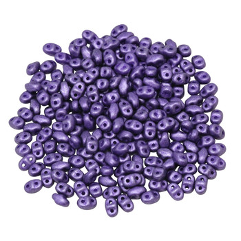 Matubo Mini SuperDuo -- Metallic Orchid Satin