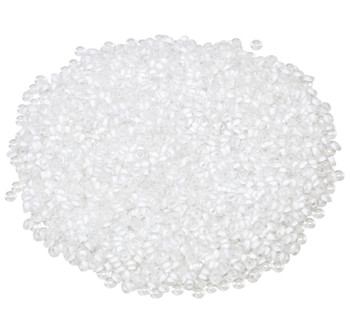 Size 11 Toho Demi Round Seed Beads -- Crystal Frosted / Snow Lined