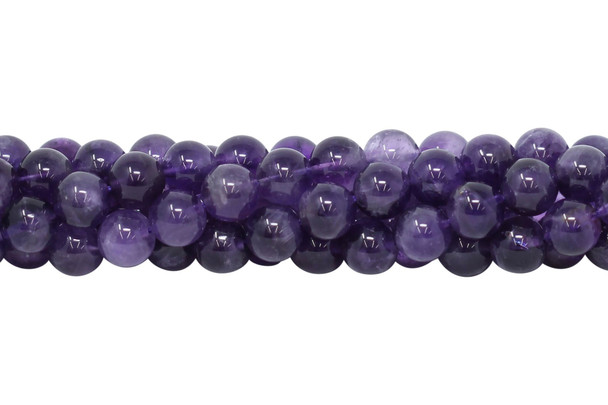 Amethyst Polished 10mm Round