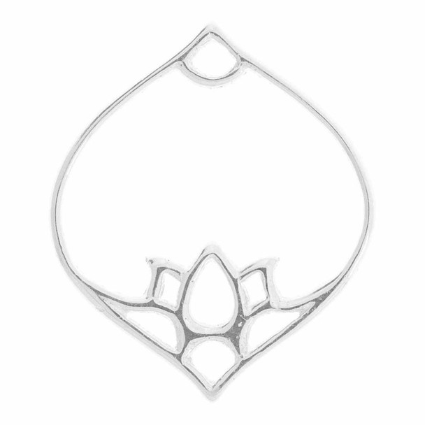 Lotus Lamp - Sterling Silver