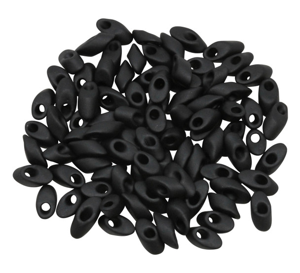 4x7mm Magatamas -- Black Matte