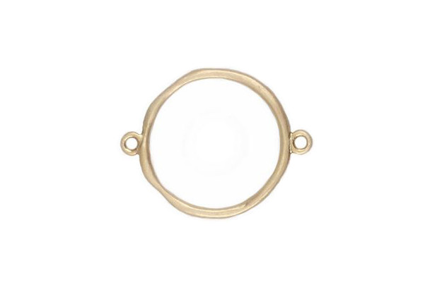 Medium Organic Circle Connector - Vermeille
