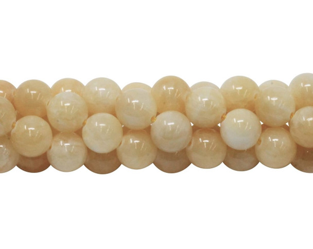 Yellow Jade Polished 10mm Round