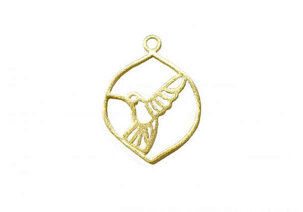 Framed Hummingbird - Vermeille