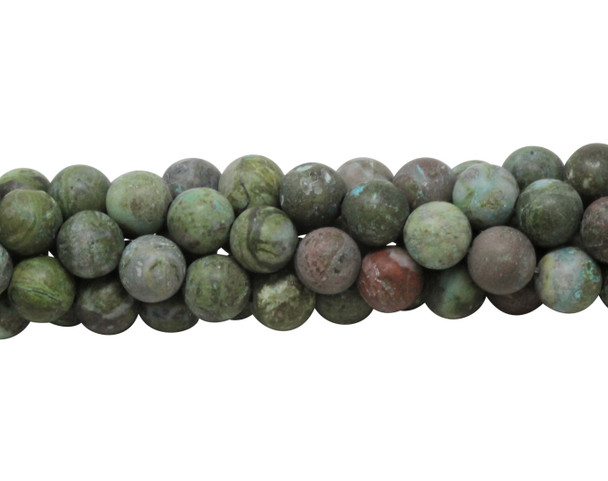 Dragons Blood Jasper A Grade Matte 8mm Round