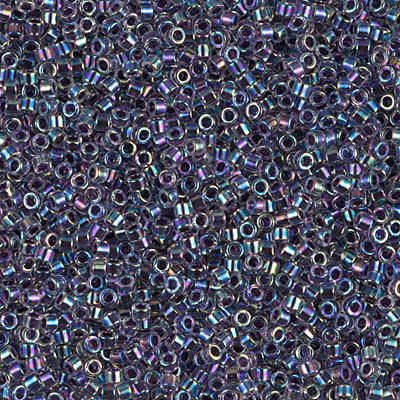 Delicas Size 11 Miyuki Seed Beads -- 059 Light Violet AB Lined