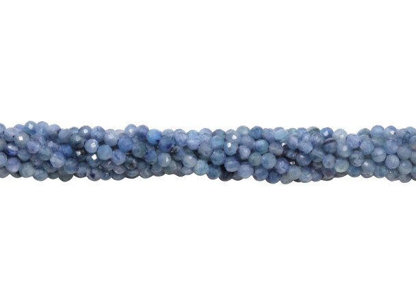 Kyanite Polished 2mm Faceted Round