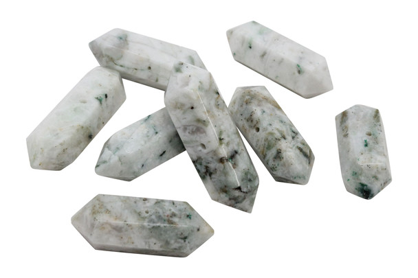 Opal Polished 42-48mm Center Drilled Point Bead