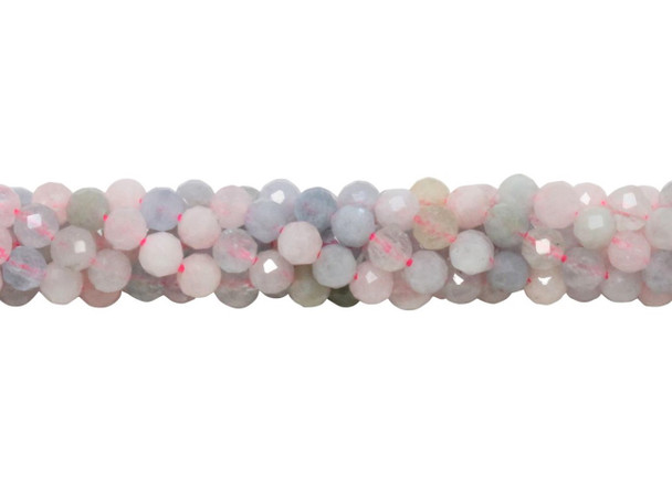 Beryl Polished 4mm Faceted Round